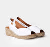 Toni Pons Berna White Leather Espirdrilles