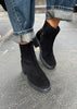 Paula Urban Black Suede Boots