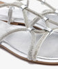 Unisa Silver Sparkle Sandals