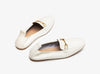 Unisa White Loafers