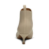 Shoe de Bear Off White Leather Kitten Heel Boots