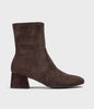 Wonders Brown Suede Sock Boots