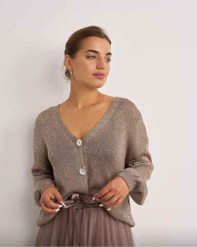 Taupe Knit Cargidan