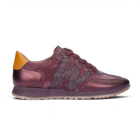 Wonders A-4810 Burgandy Trainer