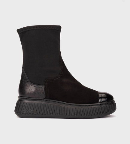Wonders A-5207 Black Boots
