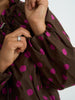 Pink/Brown Spot Bomber