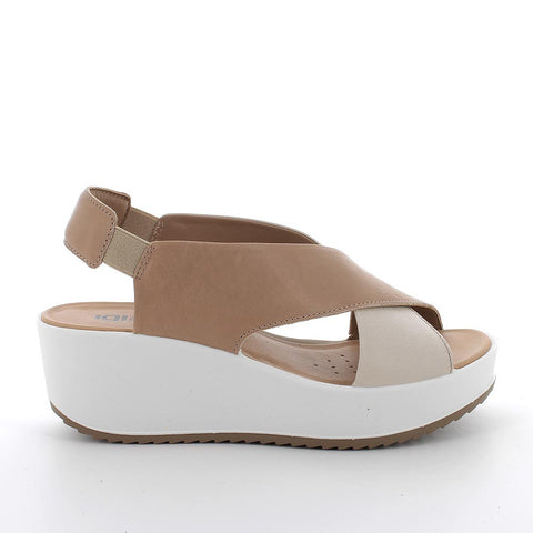 Igi&Co Cross Over Wedge Sandals