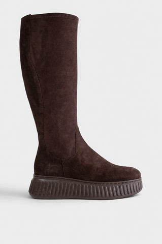 Wonders A-5204 Brown Long Boots
