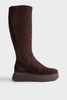 Wonders A-5204 Brown Long Boots