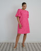 Cerise Bow Dress