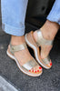Paula Urban Gold 27653 Sandals