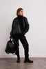 Black Faux Leather Jacket