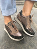 Igi&Co Bronze Leopard Sneakers