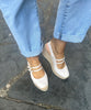 Unisa Ivory Wedge Espirdrilles