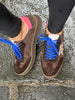 Meline Chocolate Star Trainers