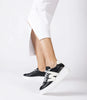 Wonders A2660 Black & Cream Trainers