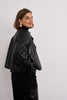 Black Faux Leather Jacket