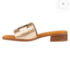 Oh my Sandals Gold Mule