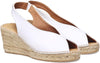 Toni Pons Laila White Leather Espirdrilles