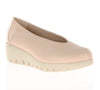 Wonders C33100 Nude Wedge Loafers