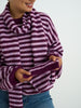 Knit & Scarf Set Pink