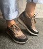 Igi&Co Bronze Leopard Sneakers