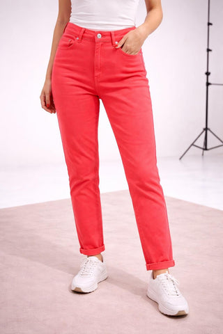 Toxi Blue Raspberry Boyfriend Jeans