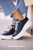 Wonders A2650 Navy/White Trainers