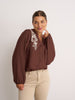 Roisin Chocolate Blouse
