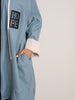 Blue Gracie Rain Coat