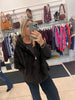 2-Piece Chocolate Fur-Puffa Jacket
