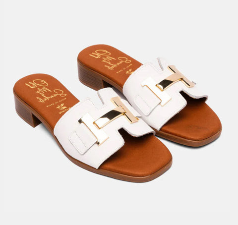 Oh my Sandals Slip on White