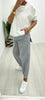 Grey Button Trousers