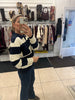 Navy Stripe Knit