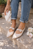 Wonders A3840 Beige Flats