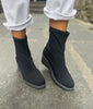 Pedro Miralles Weekend Black Sock Boots