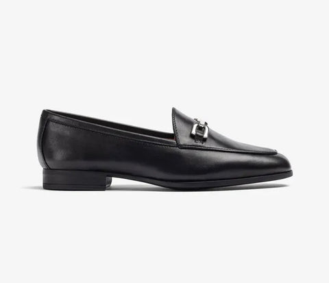 Unisa Black Loafers