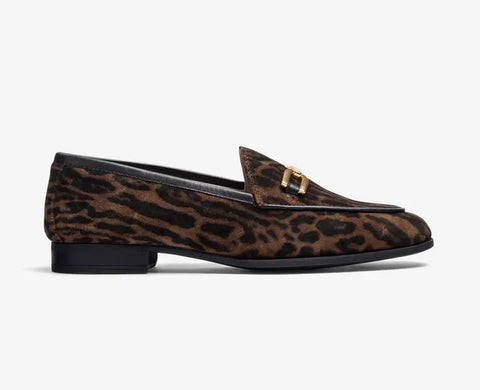 Unisa Leopard Loafers