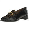 Wonders C-6030 Black/leopard Loafer