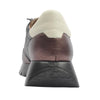 Wonders A2419 Burgundy Bronze Trainers