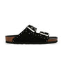 Genu Black Studded Mule