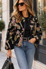 Black Claudia Bomber