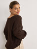 Brown Knit Cargidan