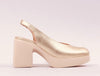 Wonders Gold Platform wedge