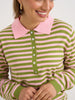 Green-Pink Simmons Knit
