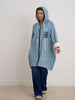 Blue Gracie Rain Coat