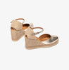 Unisa Gold Caceres Wedge