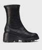 Wonders G-7017 Black Wedge Boots