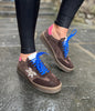 Meline Chocolate Star Trainers
