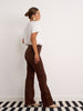 Toxic Bootleg Chocolate Stretch Jeans